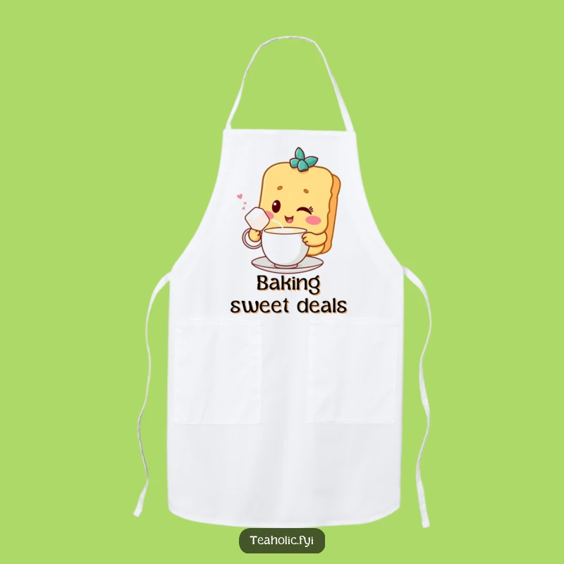 Funny Biscuit & Sugar Apron: Bake with Love - Essential Funny Gift