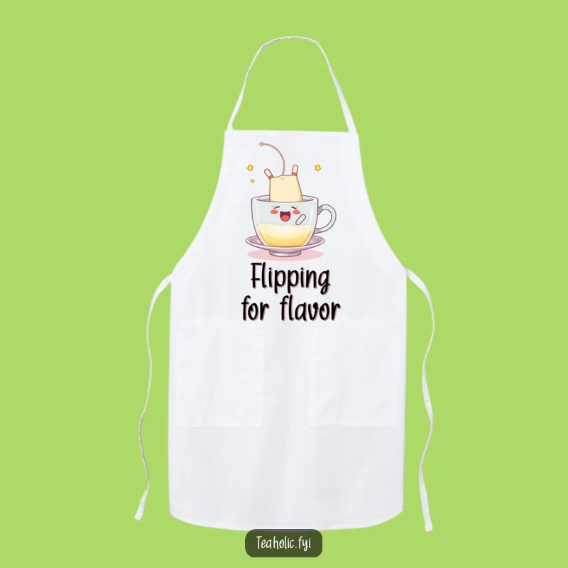 Funny Apron - Kitchen Tea Bag Somersault Chef Gift