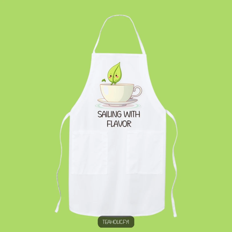 Funny Apron - Kitchen Tea Leaf Sailor Chef Gift