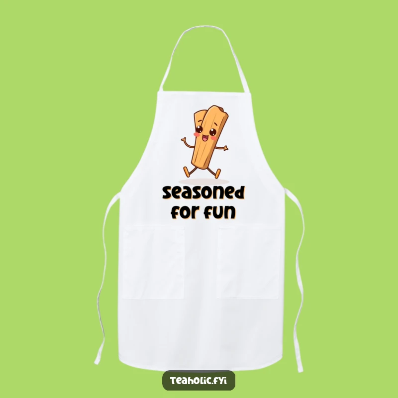 Funny Cinnamon Stick Apron: Marching Design for a Hilarious Kitchen Gift
