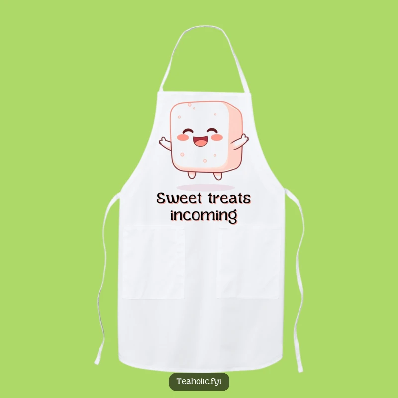 Funny Jolly Sugar Cube Apron: Sweeten Your Cooking!