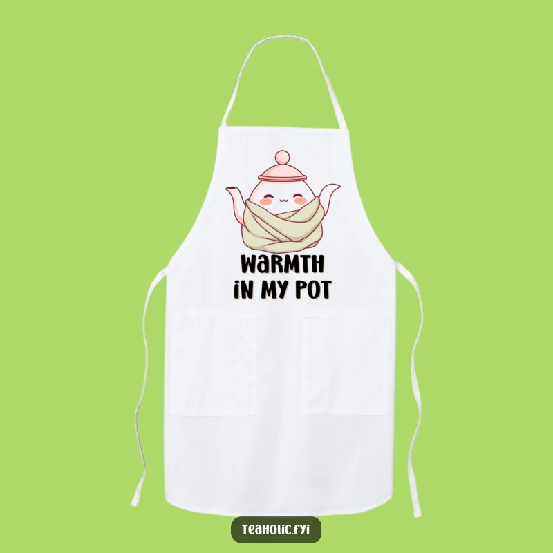Funny Cozy Teapot Apron: Cook with Comfort and Style, Ideal Funny Gift