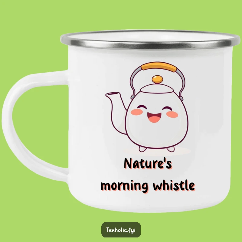 Funny Tea Kettle Whistle Camping Mug: Adventure Tunes and Funny Gift