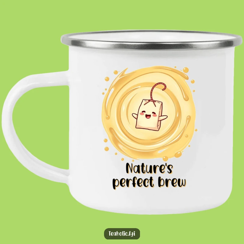 Funny Camping Mug - Tea Bag Vortex Adventure Gift