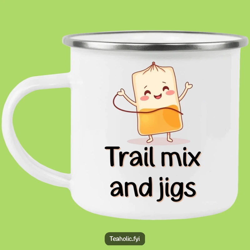 Funny Tea Bag Jig Camping Mug: Adventure with this Funny Gift