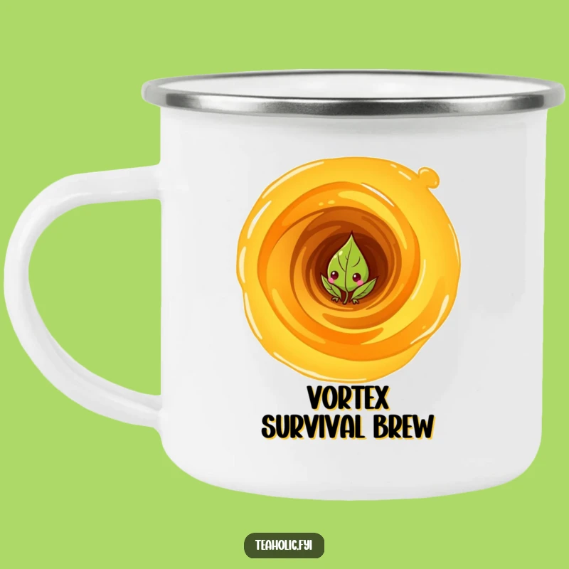 Adventure Ready Funny Tea Leaf Vortex Camping Mug