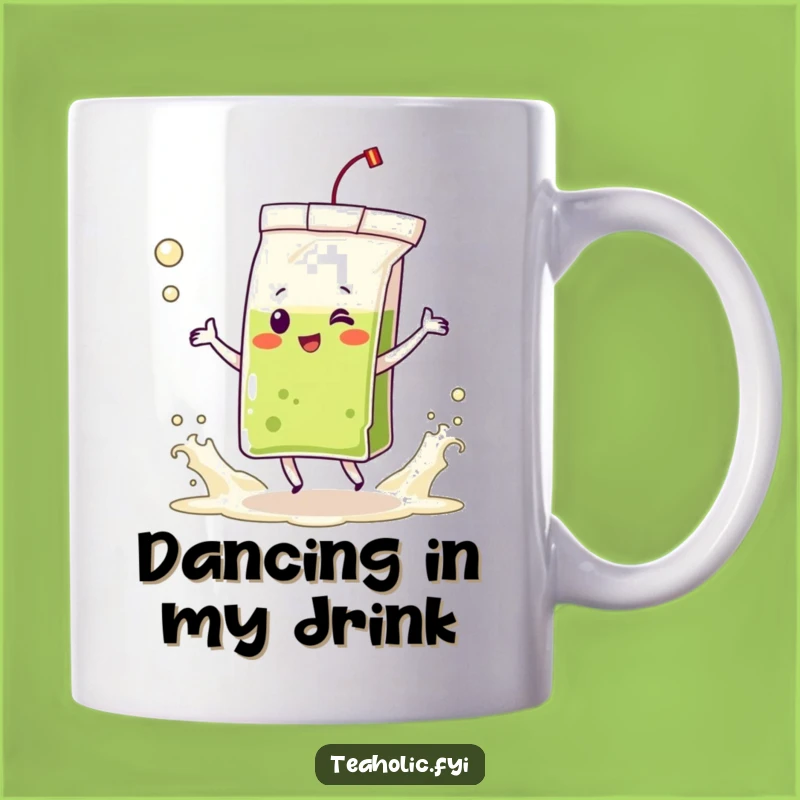 Funny Tea Bag Dance Mug: Celebrate Brews with Laughter - Perfect Funny Gift