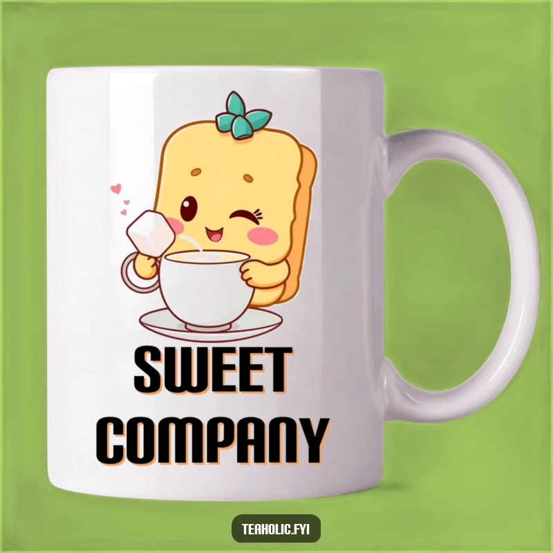 Funny Biscuit & Sugar Mug: A Sweet Tea Time Gift for Couples