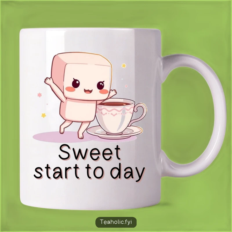 Funny Sugar Cube Mug: Add Sweetness and Joy to Your Sip, Perfect Funny Gift
