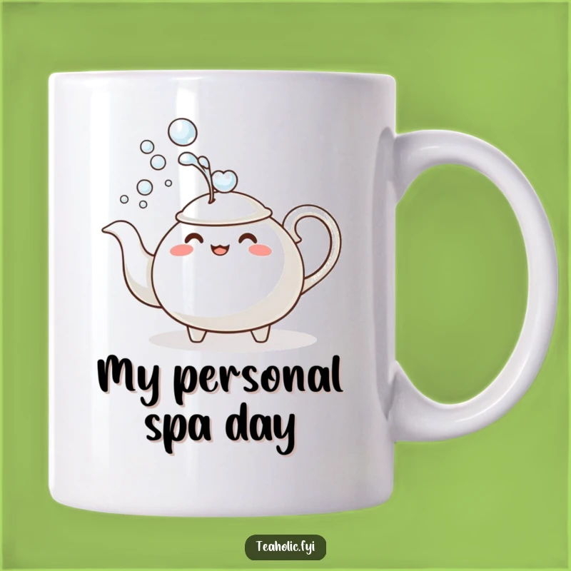 Funny Teapot Bubble Bath Mug: A Hilarious Character Design Perfect for Tea Lovers