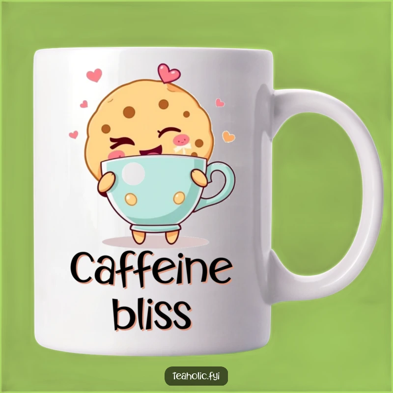 Funny Winking Cookie Mug: Joyful Teacup, Perfect Funny Gift for Sweet Friends!