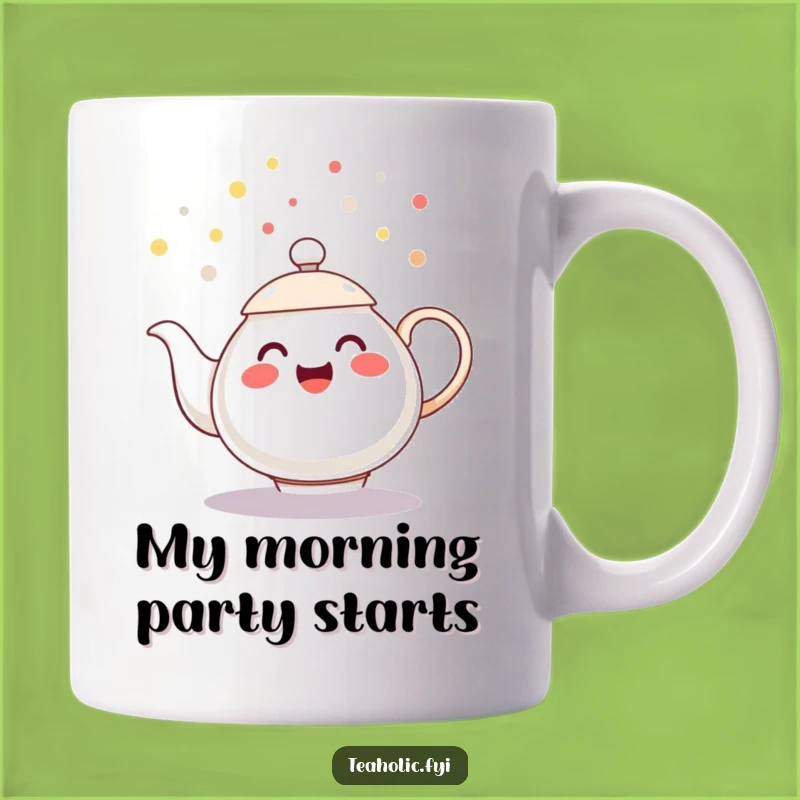 Funny Teapot Mug - Confetti Tea Party Gift