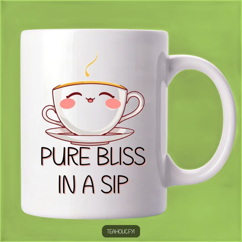 Funny Thrilled Teacup Mug: A Joyful Sip for Tea Lovers, Perfect Funny Gift