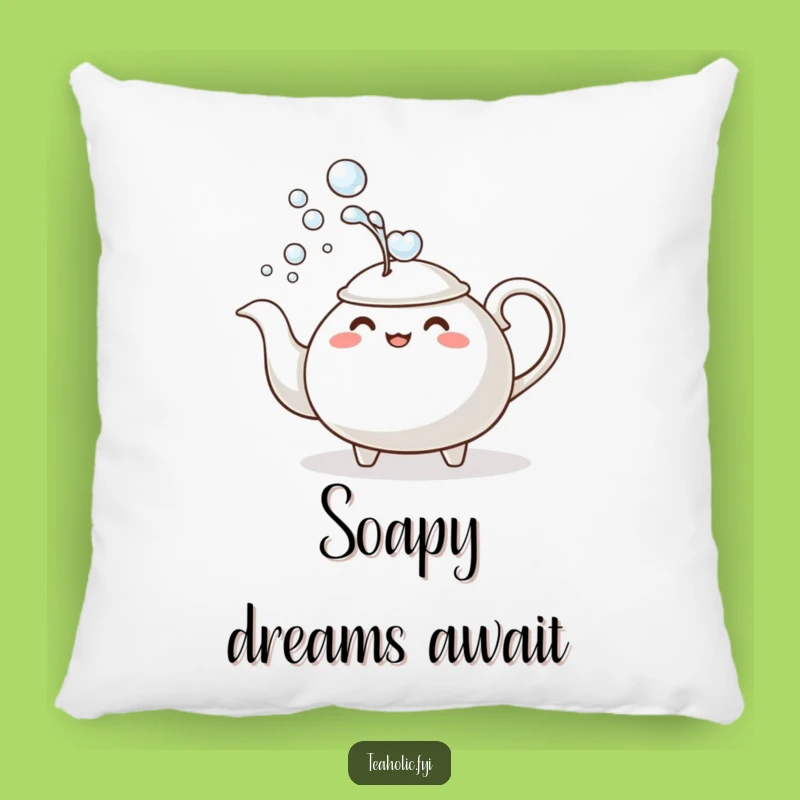 Comfy Funny Teapot Bubble Bath Pillow: Cuddle Up with Humor