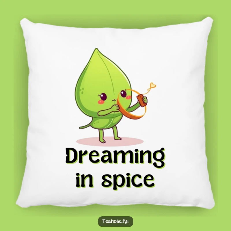 Funny Tea Leaf Cinnamon Yo-Yo Pillow: Cozy Up with Playful Comfort Funny Gift!