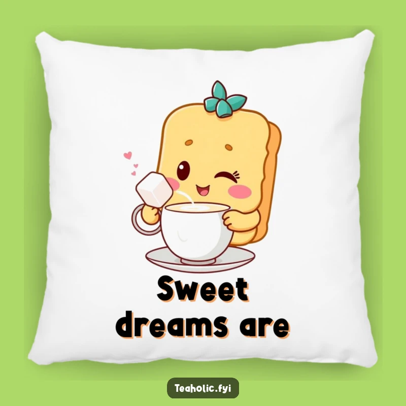Funny Biscuit & Sugar Pillow: Cozy Up Sweetly - Perfect Funny Gift
