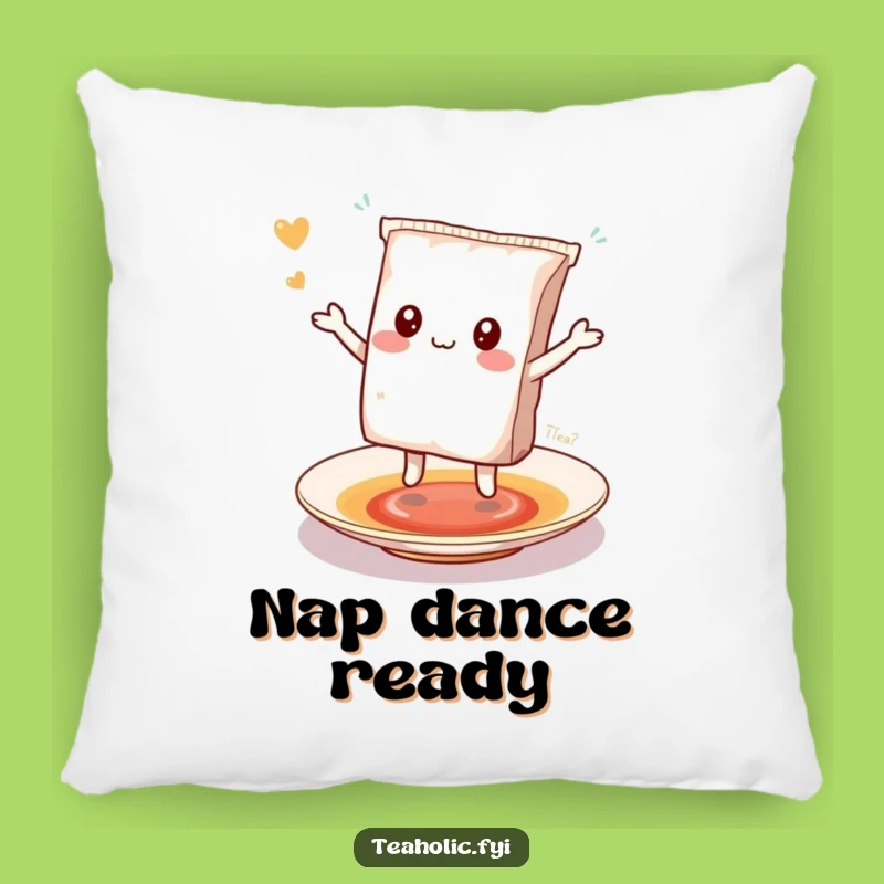 Funny Kawaii Tea Bag Dancing Pillow: Cozy & Cute Hilarious Home Decor