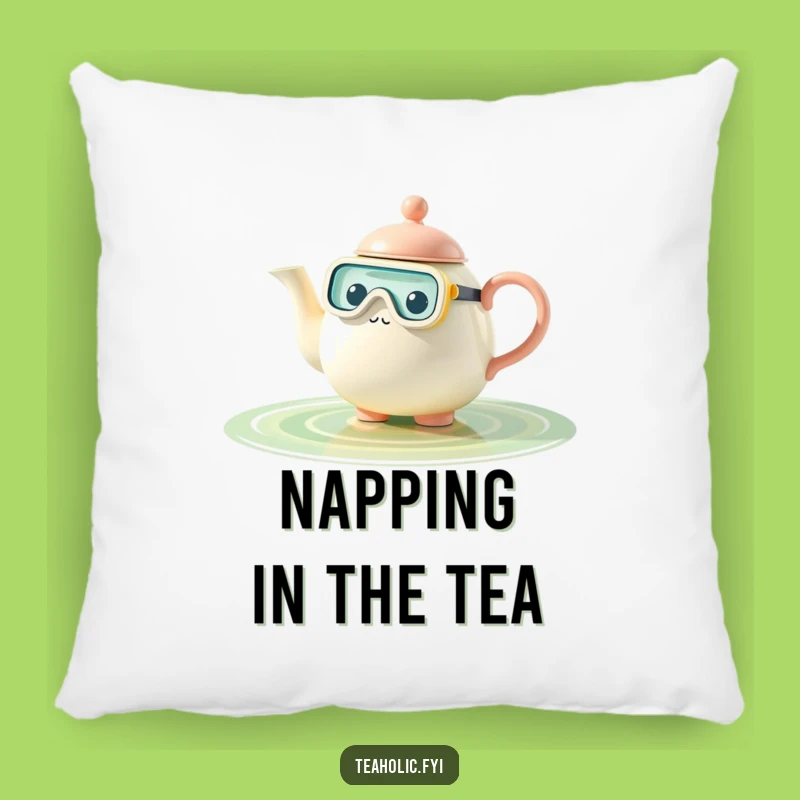 Funny Teapot Snorkel Pillow: Cozy Up with Deep Comfort Funny Gift!