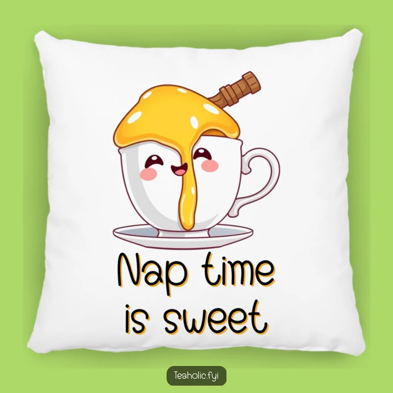 Comfy Funny Honey Pot Dripping Pillow: Huggable Sweetness & Sticky Humor
