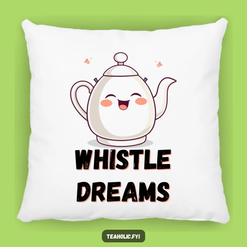 Funny Giggling Tea Kettle Pillow: Soft Whistling Comfort Gift