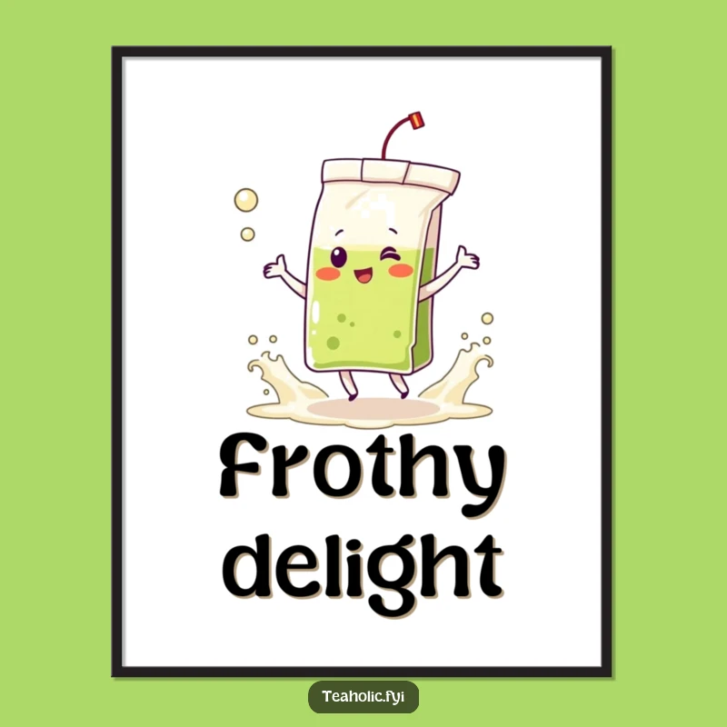 Funny Tea Bag Dance Digital Art: Lively Decor - Instant Funny Gift