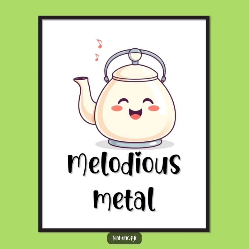 Funny Whistling Tea Kettle Digital Art - Instant Musical Joy