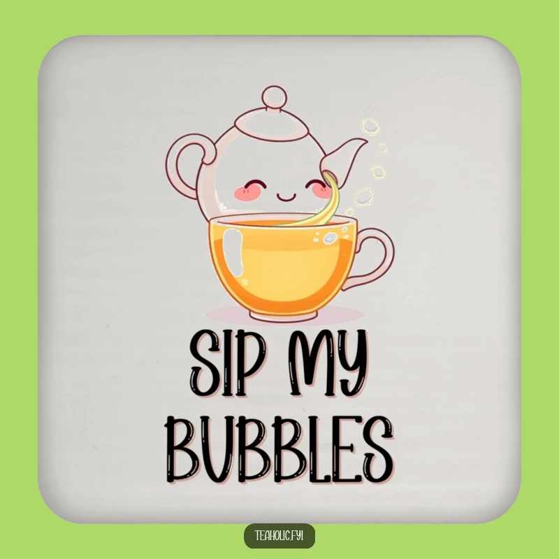 Funny Teapot Coaster: Protect Surfaces with Giggles - Perfect Funny Gift