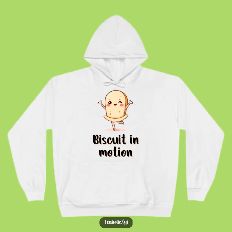 Funny Tea Biscuit Pirouette Hoodie: Cozy Up with a Hilarious Dancing Treat!