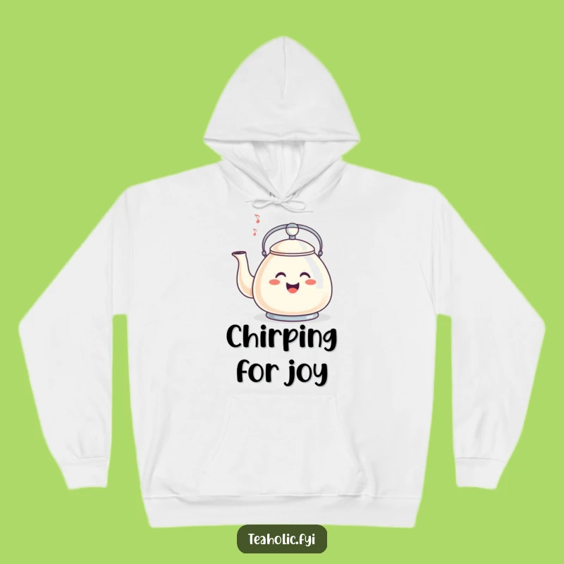 Funny Whistling Tea Kettle Hoodie - Cozy Comfort with Musical Cheer