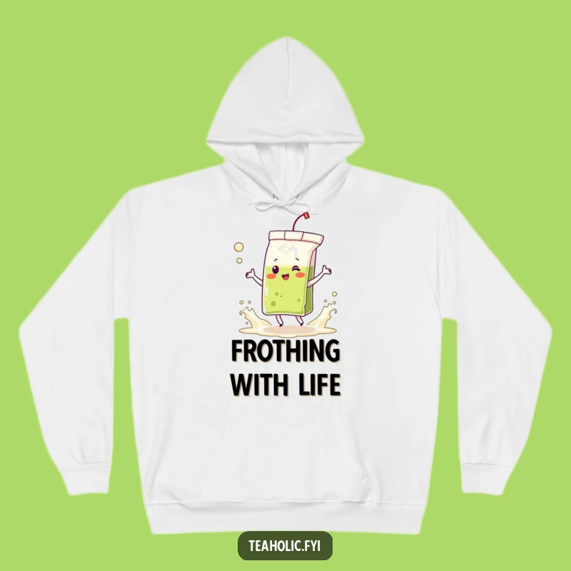 Cozy Funny Tea Bag Hoodie: Warm Vibes & Smiles - Perfect Funny Gift