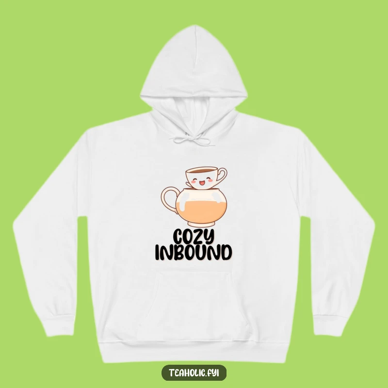 Cozy Funny Teacup Jumps Hoodie: Warm Comfort & Laughs - Perfect Funny Gift