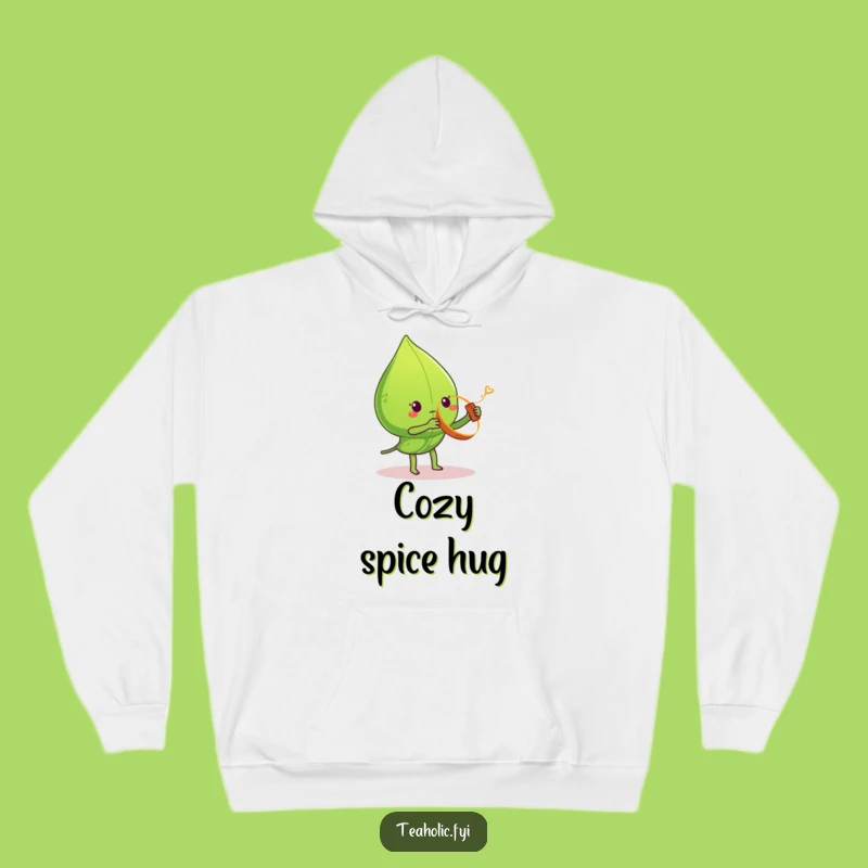 Funny Tea Leaf Cinnamon Yo-Yo Hoodie: Cozy Up with Playful Spice Funny Gift!