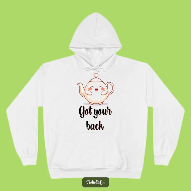Funny Hugging Teapot Hoodie - Ultimate Cozy Comfort & Humor!