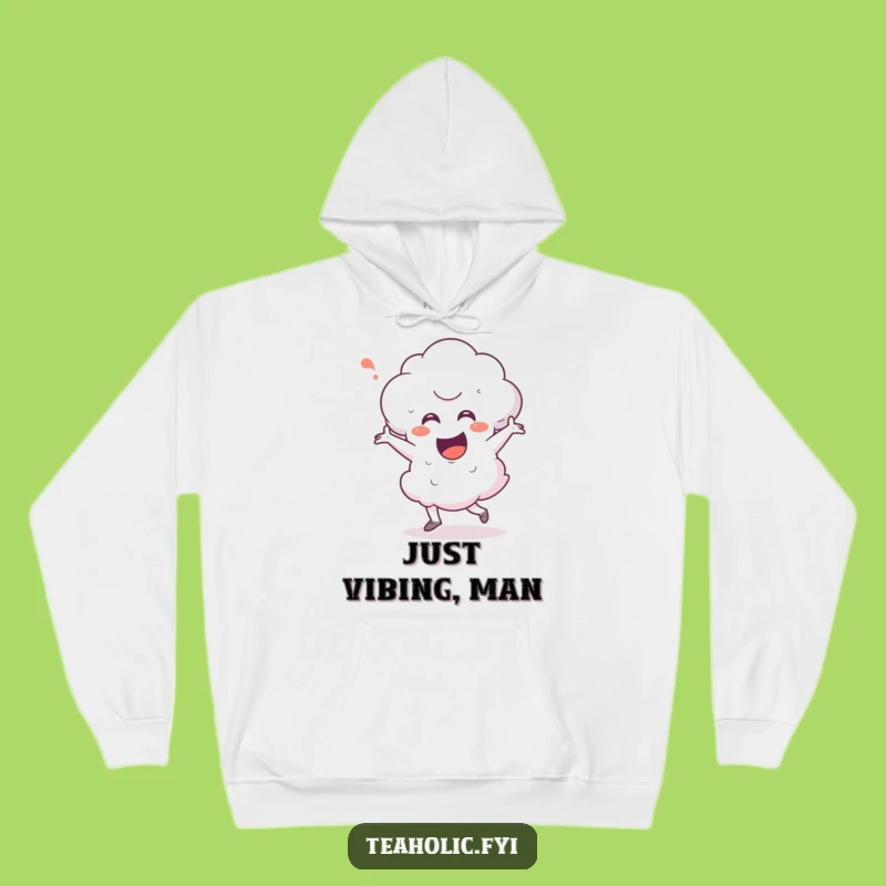 Funny Steam Cloud Happy Dance Hoodie - Cozy Up in This Hilarious Character Sweatshirt