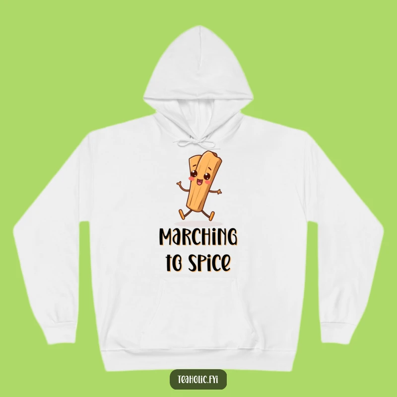 Funny Cinnamon Stick Hoodie: Cozy March Design for a Hilarious Warm Gift