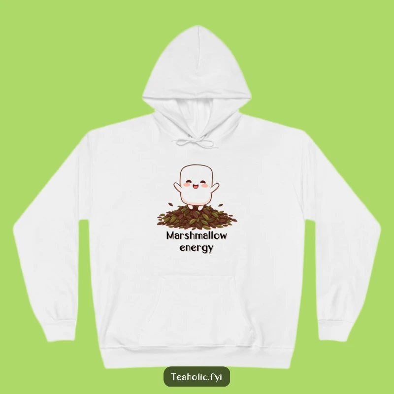 Funny Giggling Marshmallow Bounce Hoodie: Cozy Fun and Sweet Warmth