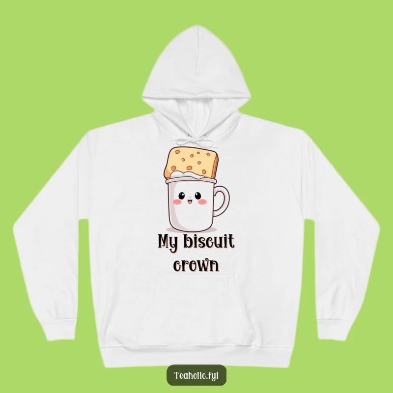Funny Mug Biscuit Hat Hoodie - Cozy Comfort & Comedy!