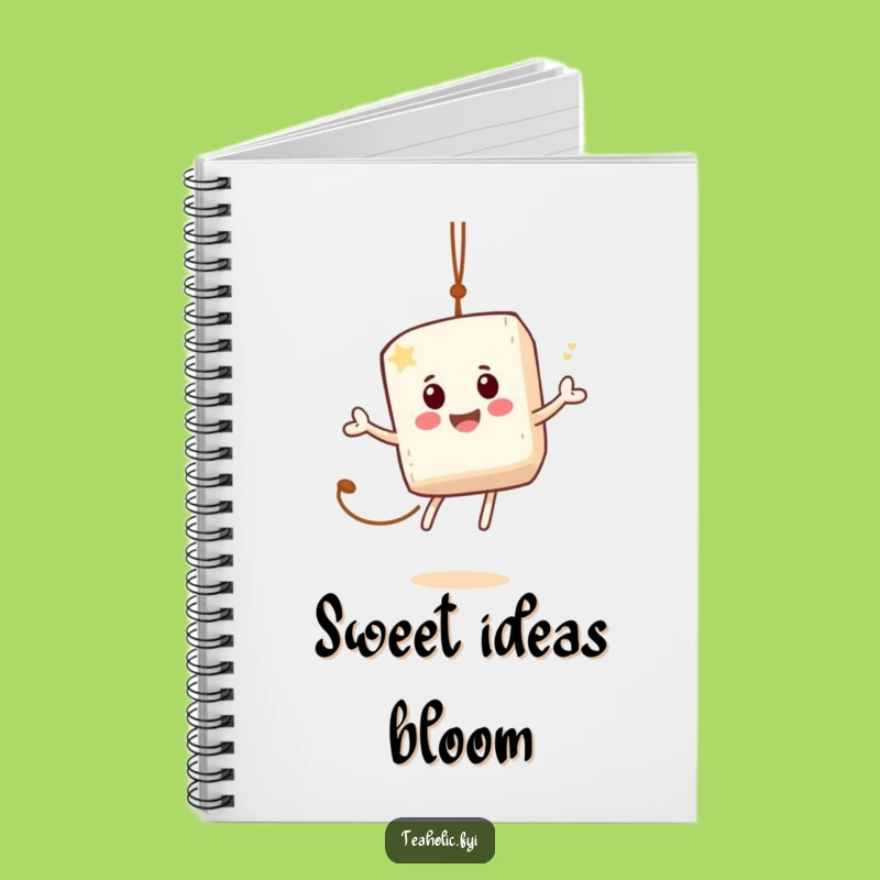 Funny Sugar Cube Notebook: Bouncing Character Journal for Sweet Ideas