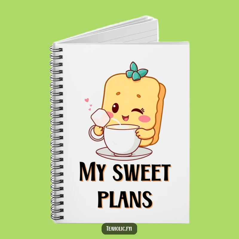 Funny Biscuit & Sugar Notebook: Jot Down Sweet Ideas - Ideal Funny Gift