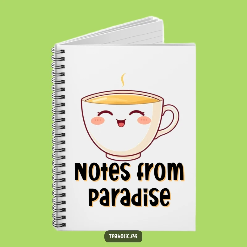 Funny Teacup Character Notebook: Jot Down Ideas with Funny Flair