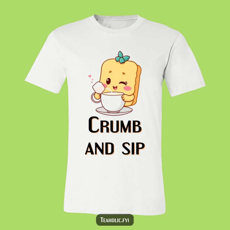 Funny Biscuit & Sugar T-Shirt: Sweet Tea Time Fun - Perfect Funny Gift