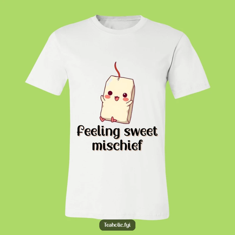 Funny Tea Bag Sugar Cube Swing T-Shirt - Hilarious Apparel Gift!