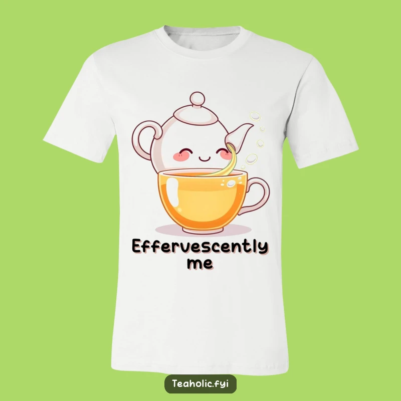 Funny Giggling Teapot T-Shirt: Wear Your Tea-Time Joy - Perfect Funny Gift