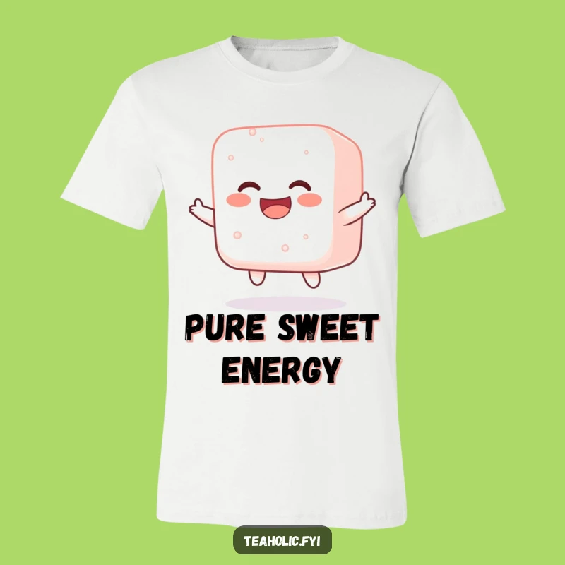 Funny Jolly Sugar Cube T-Shirt: Bouncing With Joy Tee!