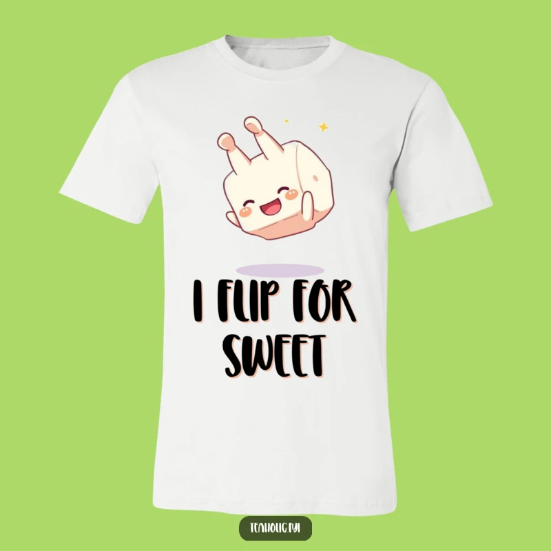 Funny Sugar Cube Somesault T-Shirt - Giggling Character Tee - Great Funny Gift!