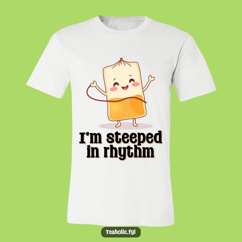 Funny Tea Bag Jiggle Tee: Wear Your Joy with this Funny Gift