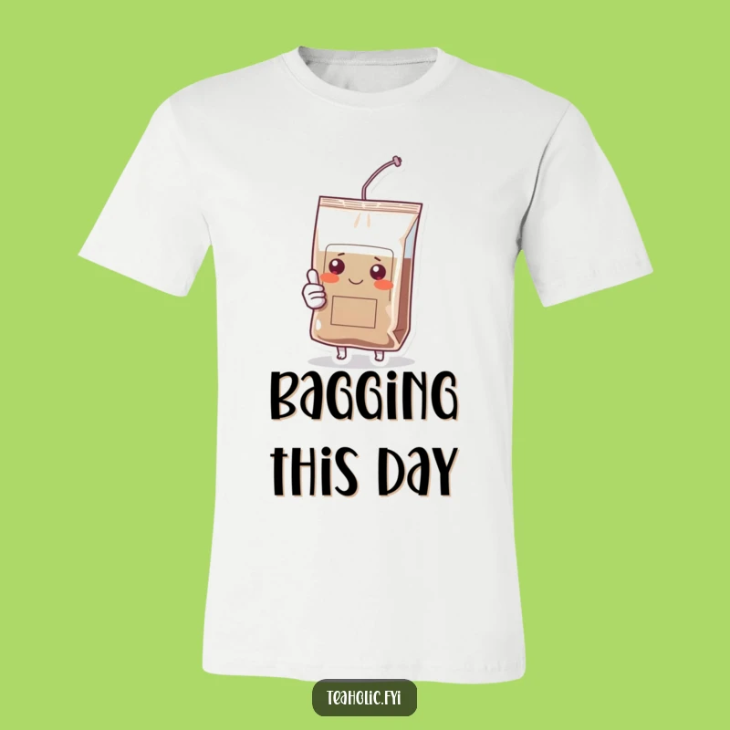 Funny Tea Bag Thumbs Up T-Shirt - Hilarious Tee for Tea Enthusiasts!