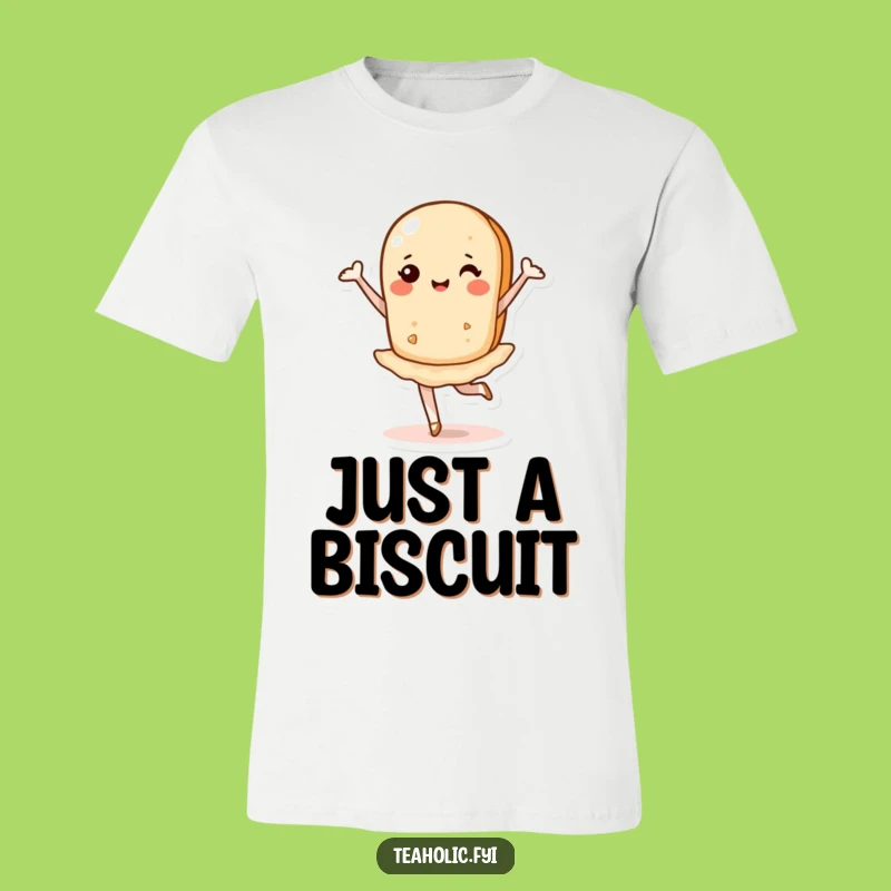 Funny Tea Biscuit Ballet T-Shirt: Hilarious Dancing Pastry for Gift Giving
