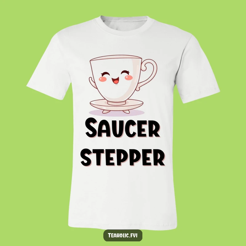 Funny Teacup Jig Dancer T-Shirt - Joyful Beverage Apparel