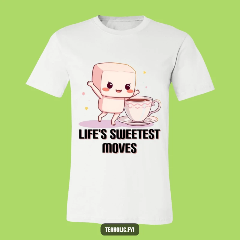 Funny Sugar Cube T-Shirt: Dance Through Your Day, Ideal Funny Gift
